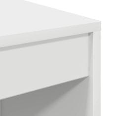 Vidaxl Miza Bela 100 x 40 x 76 cm Konstruiran les