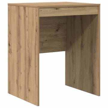 Vidaxl Miza artisan hrast 60 x 50 x 76 cm Konstruiran les