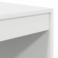 Vidaxl Miza Bela 80 x 50 x 76 cm Konstruiran les