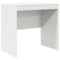 Vidaxl Miza Bela 80 x 50 x 76 cm Konstruiran les