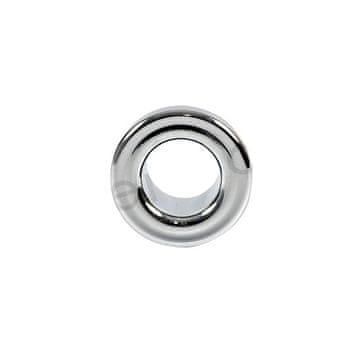 Tycner Rozeta za prelivno odprtino 19 mm kromirana plastika