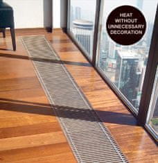shumee Talni električni kanalni radiatorski grelec višine 100 mm, dolžine 180 cm