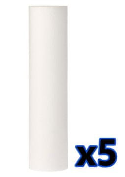 AQUAfilter Polipropilenski filtrirni element 10"" 5 mikronov - 5 kosov.