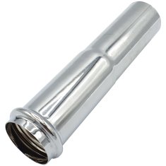 Tycner Kromirana cev z eno vtičnico za sifon 32 mm