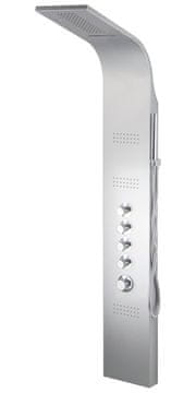 shumee Termostatska mešalna tuš plošča iz aluminija, stenska, deževnica, veliko RAL barv