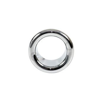 Tycner Rozeta za prelivno odprtino 21 mm kromirana plastika