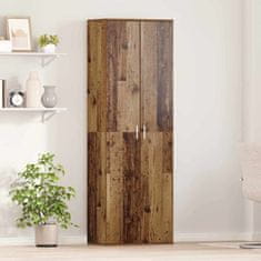 Vidaxl Predalnik Star les 60 x 35 x 180 cm Konstruiran les