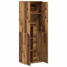Vidaxl Predalnik Star les 60 x 35 x 180 cm Konstruiran les
