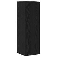 Vidaxl Stojalo za rastline 2 pcs Črni hrast 33 x 33 x 100 cm