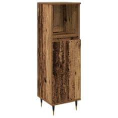 Vidaxl Komplet pohištva za kopalnico 3 pcs Star les 30 x 30 x 180 cm