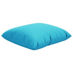 Vidaxl Blazine za metanje 4 pcs Turkizna 40 x 40 cm blago