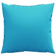 Vidaxl Blazine za metanje 4 pcs Turkizna 40 x 40 cm blago