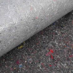 Vidaxl Bazensko Fleece Siva 1 x 25 m Poliester in bombaž