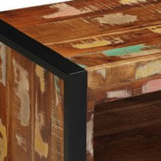Vidaxl Klop za čevlje večbarvno 100 x 40 x 50 cm Trden predelan les