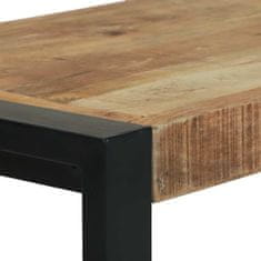 Vidaxl Klop Rjava 100 x 35 x 45 cm Trden mangov les