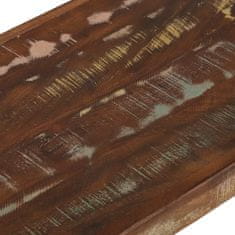 Vidaxl Klop večbarvno 100 x 35 x 45 cm Trden predelan les
