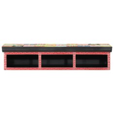 Vidaxl TV omara s polico večbarvno 100 x 30 x 22 cm Konstruiran les