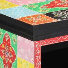 Vidaxl TV omara s polico večbarvno 80 x 30 x 22 cm Konstruiran les
