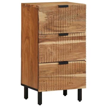 Vidaxl Stranski Regal Rjava 40 x 33 x 75 cm Trden akacijev les