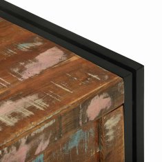 Vidaxl Barvna Shranjevalna Škatla 80 x 50 x 50 cm - Trden Odklepljen Les