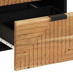 Vidaxl Stranski Regal Rjava 40 x 33 x 75 cm Trden akacijev les