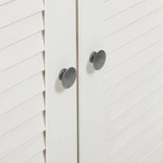 Vidaxl Umivalni kabinet s polico VIGO antično bela 67,5 x 34 x 59 cm