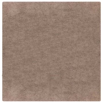 Vidaxl Antiskluzna Shaggy Preproga Rjava 120 x 120 cm PP