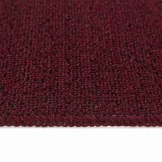 Vidaxl Podloge proti zdrsu za stopnice 15 szt. Bordo rdeča 60 x 25 cm