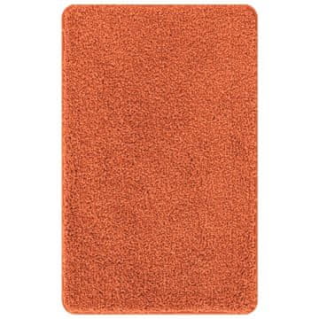 Vidaxl Protivdrsna preproga za kopalnico Oranžna 50 x 80 cm PP
