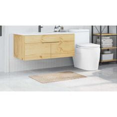 Vidaxl Kopalna Preproga Pravokotna Krem 60x90 cm Polipropilen Protizdrsna