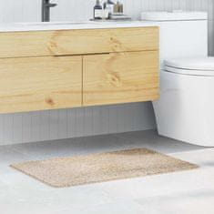 Vidaxl Kopalna Preproga Pravokotna Krem 60x90 cm Polipropilen Protizdrsna
