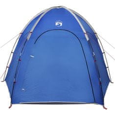 Vidaxl Bazenski šotor azurno modra 366 x 305 x 231 cm Poliester