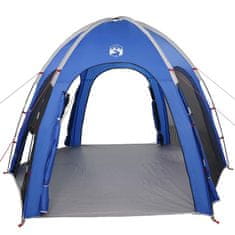 Vidaxl Bazenski šotor azurno modra 366 x 305 x 231 cm Poliester