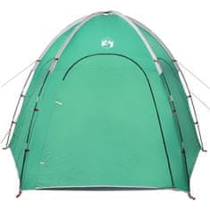 Vidaxl Bazenski šotor morsko zelena 366 x 305 x 231 cm Poliester