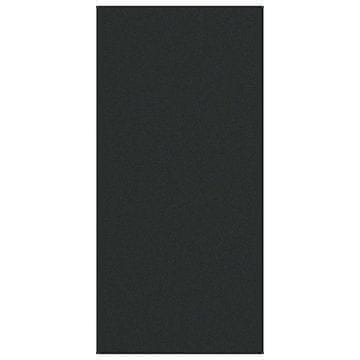 Vidaxl Doormat Drugo Črna 120 x 250 cm Poliamid in PVC