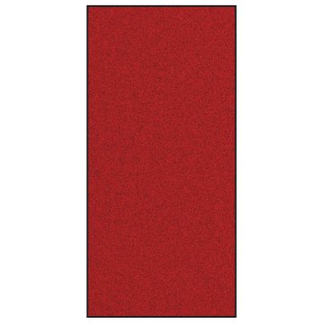 Vidaxl Doormat Drugo Rdeča in črna 120 x 250 cm Poliamid in PVC