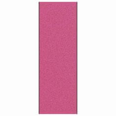 Vidaxl Doormat Roza in črna 120 x 350 cm Poliamid in PVC