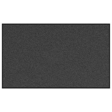 Vidaxl Doormat Antracitna in črna 90 x 150 cm Polipropilen in vinil