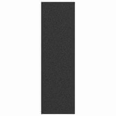 Vidaxl Doormat Antracitna in črna 120 x 400 cm Polipropilen in vinil