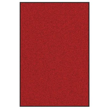 Vidaxl Doormat Drugo Rdeča in črna 120 x 180 cm Polipropilen in vinil