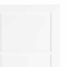 Vidaxl Notranja vrata ORKDAL Bela 61 x 198.5 cm Vezani les