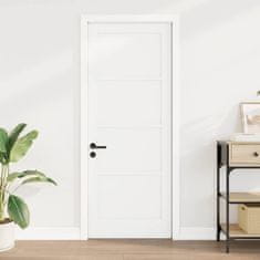 Vidaxl Notranja vrata ORKDAL Bela 78 x 202 cm Vezani les
