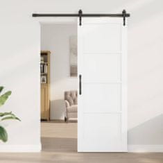Vidaxl Notranja vrata ORKDAL Bela 78 x 211 cm Vezani les