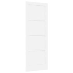 Vidaxl Notranja vrata ORKDAL Bela 78 x 211 cm Vezani les