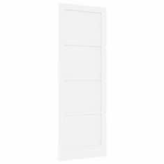 Vidaxl Notranja vrata ORKDAL Bela 83 x 232 cm Vezani les