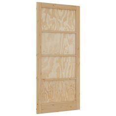 Vidaxl Notranja vrata Rjava 93 x 202 cm Vezani les