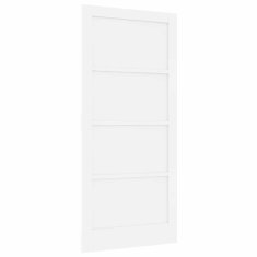 Vidaxl Notranja vrata ORKDAL Bela 93 x 202 cm Vezani les