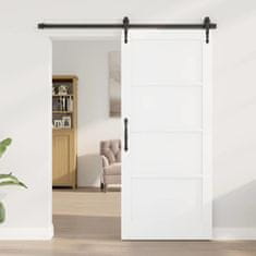 Vidaxl Notranja vrata ORKDAL Bela 86 x 198,5 cm Vezani les