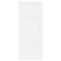 Vidaxl Notranja vrata ORKDAL Bela 86 x 211 cm Vezani les