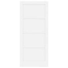 Vidaxl Notranja vrata ORKDAL Bela 86 x 198,5 cm Vezani les